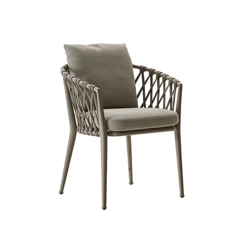 Outdoor leisure chair, balcony backrest single patio table and chair set
Outdoor leisure chair, balcony backrest single patio table and chair set