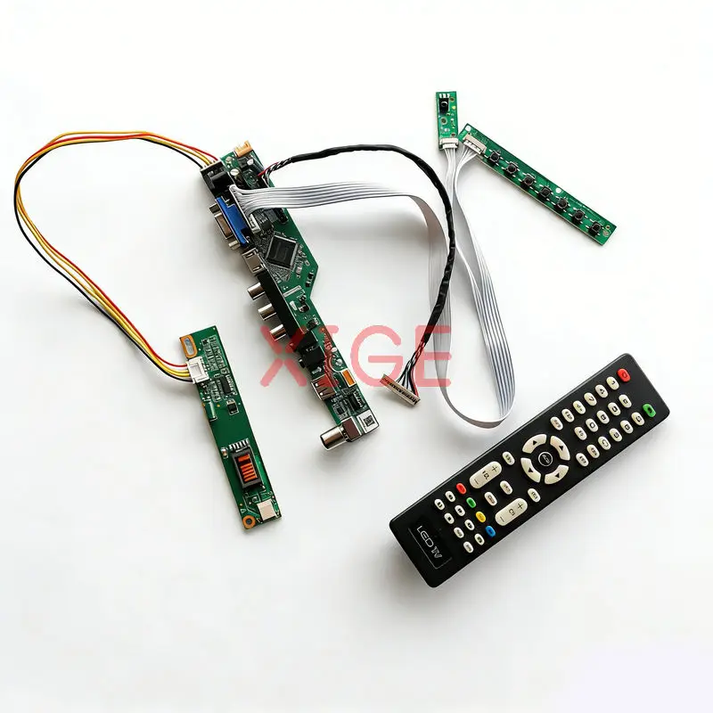 For LTN121X1 LTN121XA LTN121XU LTN121XJ Matrix Controller Drive Board Kit DIY HDMI+VGA+AV+USB 1CCFL 1024*768 1024x768 LVDS-20Pin
For LTN121X1 LTN121XA LTN121XU LTN121XJ Matrix Controller Drive Board Kit DIY HDMI+VGA+AV+USB 1CCFL 1024*768 1024x768 LVDS-20Pin