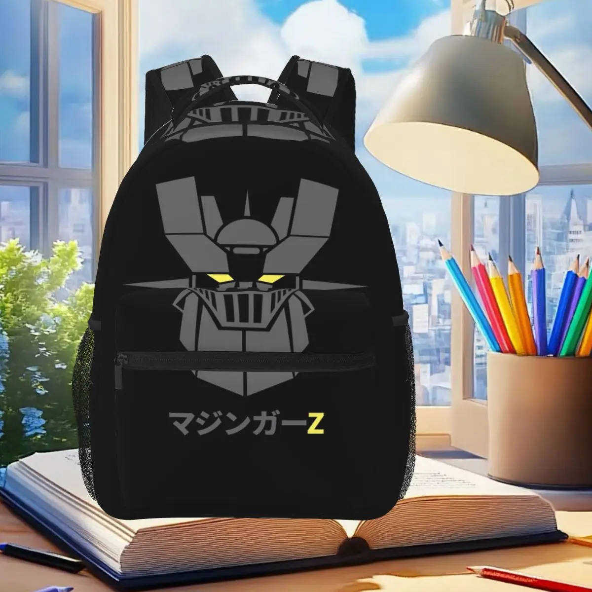 Mazinger Z Goldorak Actarus Grendizer Mask Backpack Student Boys Girls BookBag School Bag Computer Shoulder Bags for Men Women
Mazinger Z Goldorak Actarus Grendizer Mask Backpack Student Boys Girls BookBag School Bag Computer Shoulder Bags for Men Women