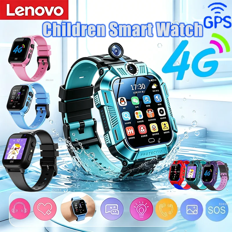 Lenovo 5G GPS Location Kids Smart Watch Waterproof SOS Sim Card Call Child SmartWatch Camera Boys Girl Gift For Ios Android 2026
Lenovo 5G GPS Location Kids Smart Watch Waterproof SOS Sim Card Call Child SmartWatch Camera Boys Girl Gift For Ios Android 2026
