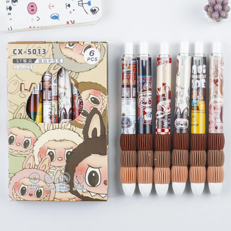 6 Labubu Limited Gradient Colors Chubby St Press Pen Ins Student Practice Questions Neutral Pen Black Pen Girl Gift
6 Labubu Limited Gradient Colors Chubby St Press Pen Ins Student Practice Questions Neutral Pen Black Pen Girl Gift