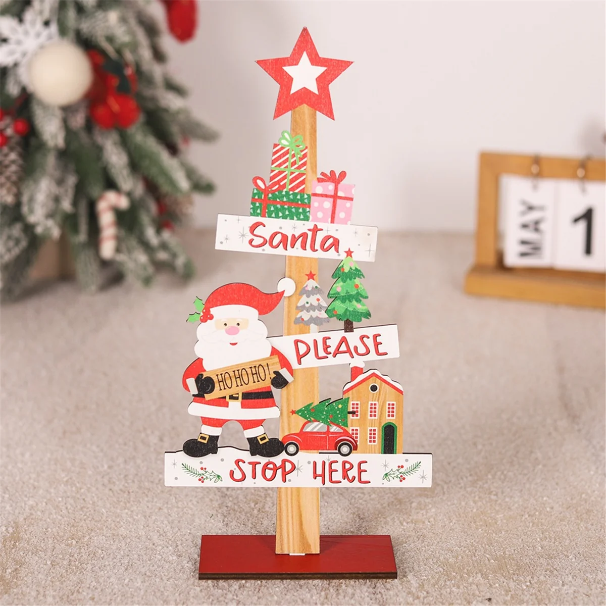 3PCS Christmas Tree Santa Claus DIY Decoration Wooden Christmas Signs Plaque Xmas Decoration
3PCS Christmas Tree Santa Claus DIY Decoration Wooden Christmas Signs Plaque Xmas Decoration