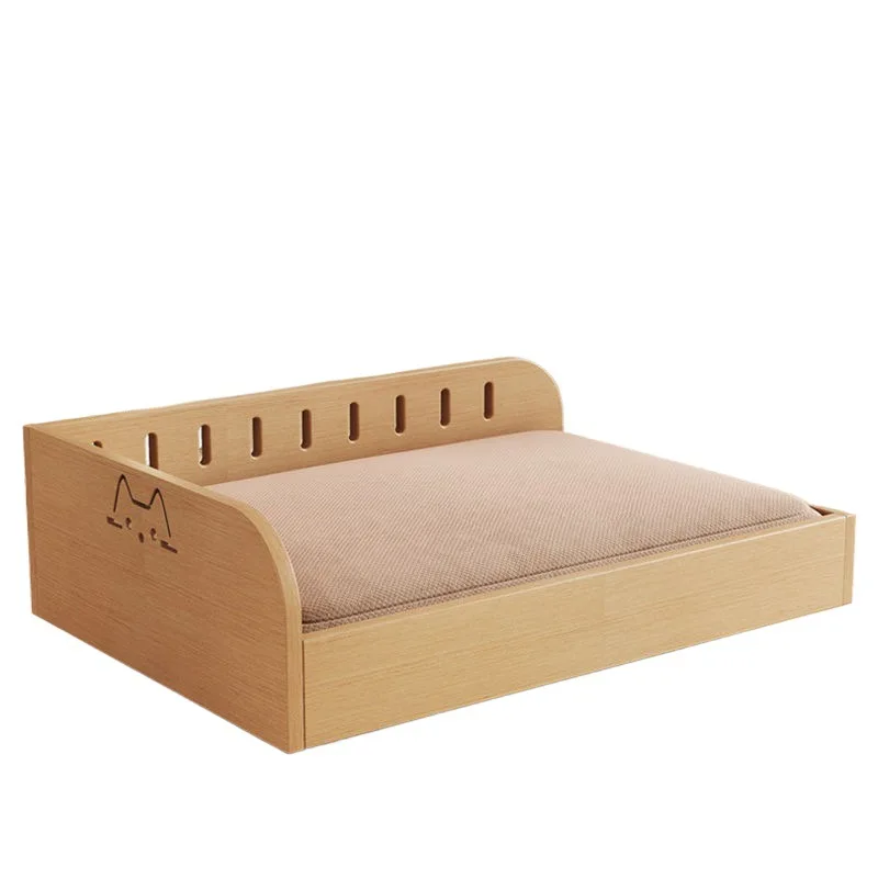 Cat's nest Kennel Four-season universal solid wood pet Off the ground Small dog sleeping Cat bed Dog bed Pet supplies
Cat's nest Kennel Four-season universal solid wood pet Off the ground Small dog sleeping Cat bed Dog bed Pet supplies