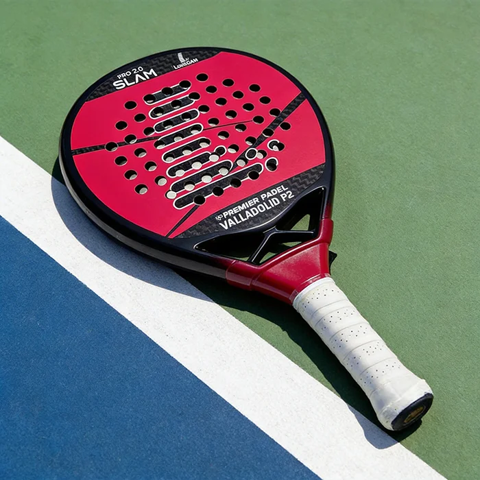 Popular Carbon fiber material 3K padel racket for intermediate players, high value retail line suitable for daily club training
Popular Carbon fiber material 3K padel racket for intermediate players, high value retail line suitable for daily club training