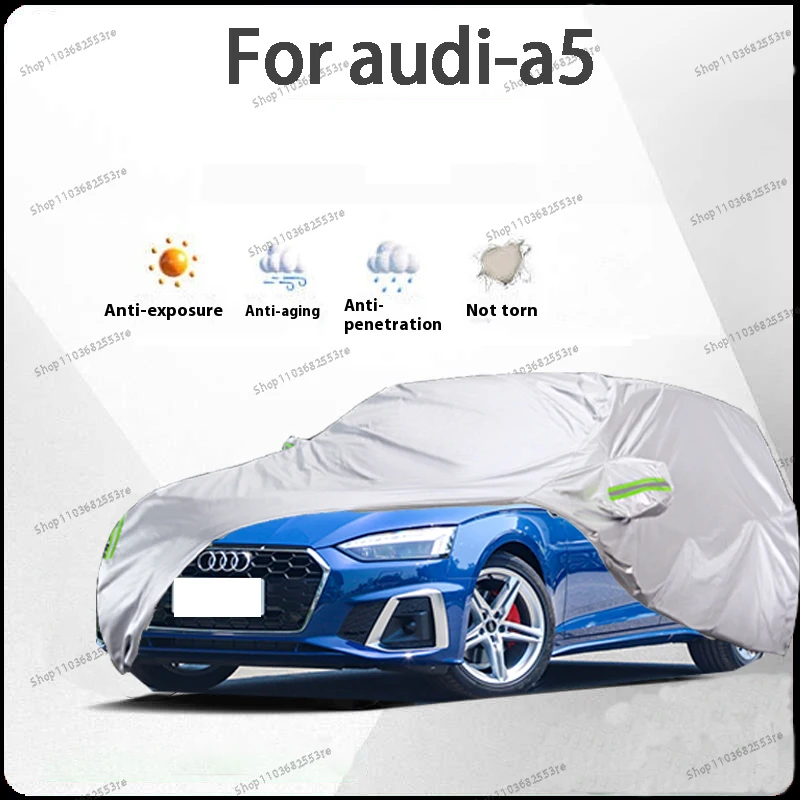 For Audi A5 Fit Car Cover - Waterproof, Dustproof, Sunshade (UV), Snowproof | Silve Full Cover with All-Day Protection
For Audi A5 Fit Car Cover - Waterproof, Dustproof, Sunshade (UV), Snowproof | Silve Full Cover with All-Day Protection