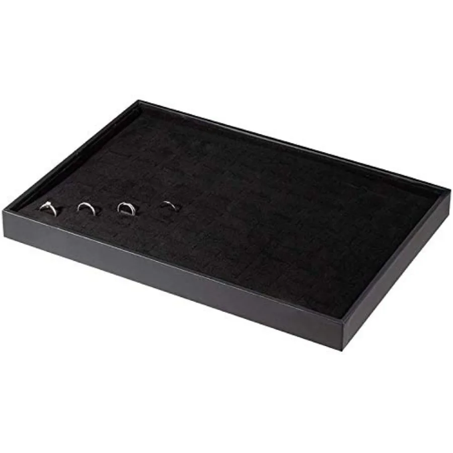 Velvet Stackable Ring Inserts Jewelry Tray Showcase Display Organizer Holder Storage Box Case Pad Stackers for Valet Closet, De
Velvet Stackable Ring Inserts Jewelry Tray Showcase Display Organizer Holder Storage Box Case Pad Stackers for Valet Closet, De