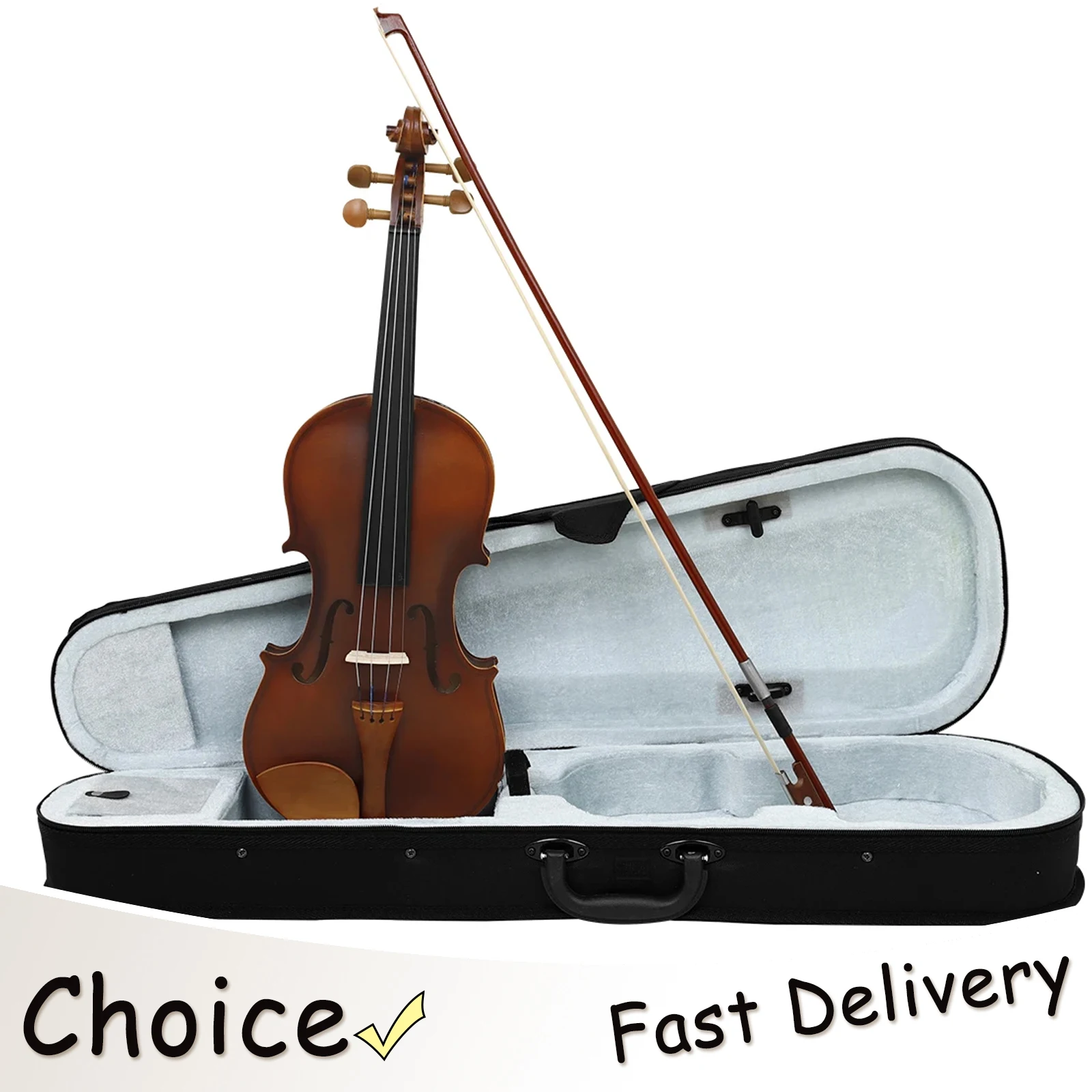 Astonvilla 4/4 Violin Datewood Matte Wood Color Violin Hand Carved For Playing Beginners String Instrument Kits With Bag
Astonvilla 4/4 Violin Datewood Matte Wood Color Violin Hand Carved For Playing Beginners String Instrument Kits With Bag