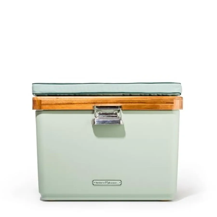 Hemingway Cooler - 35 Quart Insulated Ice Chest Cooler for Beach, Picnics Boating - Durable Rotomolded Polyethylene, White, UV-
Hemingway Cooler - 35 Quart Insulated Ice Chest Cooler for Beach, Picnics Boating - Durable Rotomolded Polyethylene, White, UV-