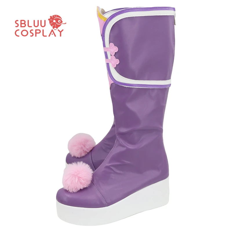 SBluuCosplay Anime Luo Tianyi Cosplay Shoes Purple Custom Made Boots Halloween Party
SBluuCosplay Anime Luo Tianyi Cosplay Shoes Purple Custom Made Boots Halloween Party