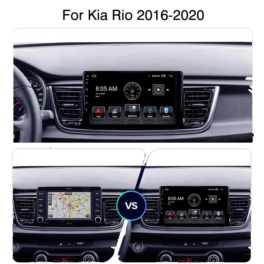 4G Android 13 Radio For Kia RIO 2016 2017 2018 2019 2020 Car stereo Multimedia Player Carplay Auto GPS navigation DSP 48EQ
4G Android 13 Radio For Kia RIO 2016 2017 2018 2019 2020 Car stereo Multimedia Player Carplay Auto GPS navigation DSP 48EQ