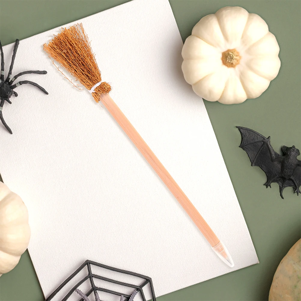 12pcs Witch Broom Pencils Crafted Wood Halloween Party Supplies School Decorations Writing Drawing Office Use
12pcs Witch Broom Pencils Crafted Wood Halloween Party Supplies School Decorations Writing Drawing Office Use
