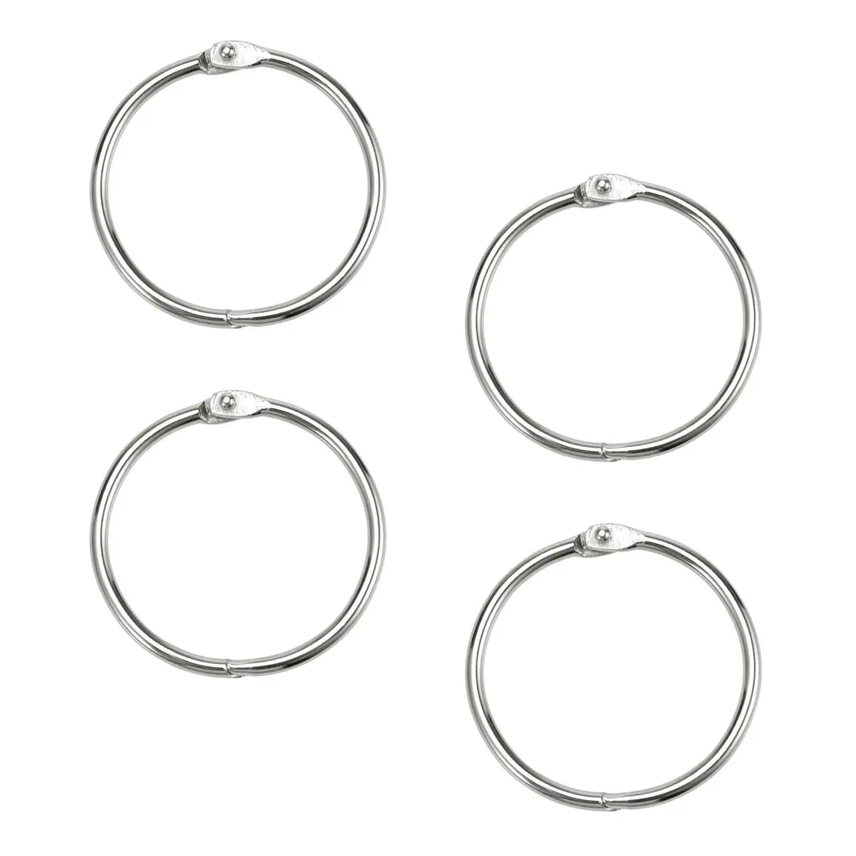 25pcs Silver Metal Binder Rings 4 5cm Loose Leaf Keychain Book Holder Scrapbook Clip Photo Organizer Binding Supplies
25pcs Silver Metal Binder Rings 4 5cm Loose Leaf Keychain Book Holder Scrapbook Clip Photo Organizer Binding Supplies