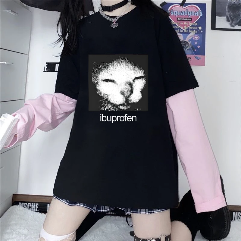 High Street Личность Забавный Юмор Ibuprofen Cat Meme Графический Печать Мужчины Женщины Мода Хлопок Свободная Повседневная Уличная Толстовка
High Street Личность Забавный Юмор Ibuprofen Cat Meme Графический Печать Мужчины Женщины Мода Хлопок Свободная Повседневная Уличная Толстовка