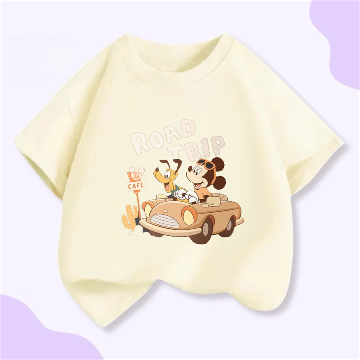 Милая футболка с круглым вырезом и принтом для девочек и мальчиков, простые универсальные футболки, тонкая модная повседневная одежда, топы с короткими рукавами
Милая футболка с круглым вырезом и принтом для девочек и мальчиков, простые универсальные футболки, тонкая модная повседневная одежда, топы с короткими рукавами