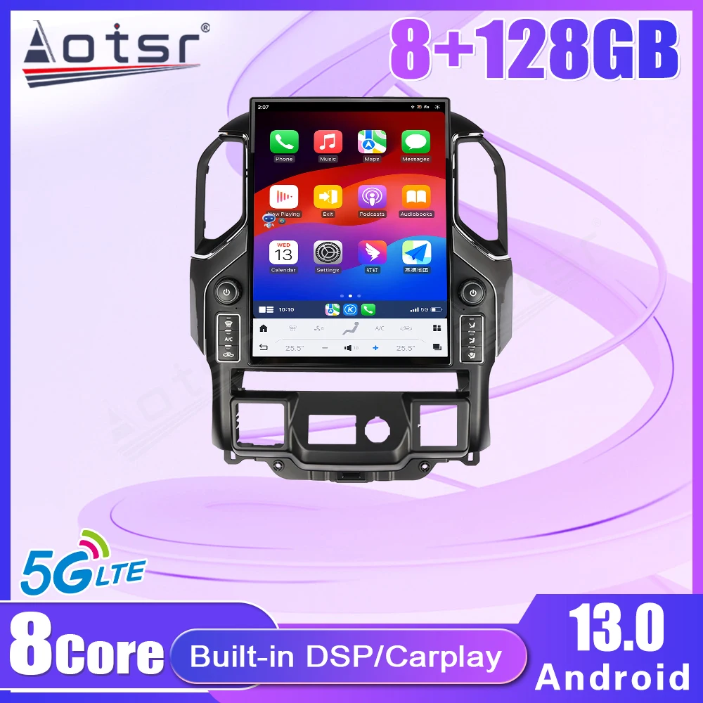 15.6 In Qualcomm Vertical T-styel Screen For Silverado GMC Sierra 2019-2021 Car Radio GPS Multimedia Player Auto Stereo Carplay
15.6 In Qualcomm Vertical T-styel Screen For Silverado GMC Sierra 2019-2021 Car Radio GPS Multimedia Player Auto Stereo Carplay
