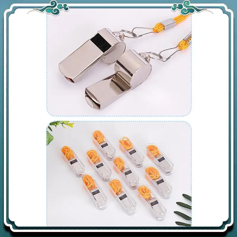 Reliable Long Mouth Stainless Steel Whistle Referee Whistle Metal Whistle Stainless Steel Whistle Sports Whistle Sports Supplies
Reliable Long Mouth Stainless Steel Whistle Referee Whistle Metal Whistle Stainless Steel Whistle Sports Whistle Sports Supplies