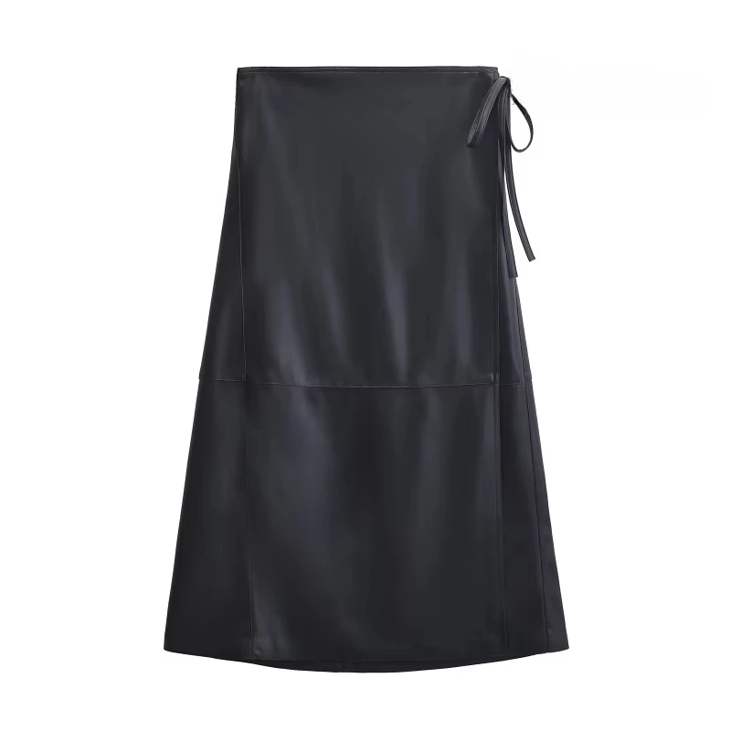 TRAF ZR Smooth Skirt for Women Evangelical Women's Skirts Luxury Elegant Women's Skirts England Style Midi Leather Skirt
TRAF ZR Smooth Skirt for Women Evangelical Women's Skirts Luxury Elegant Women's Skirts England Style Midi Leather Skirt