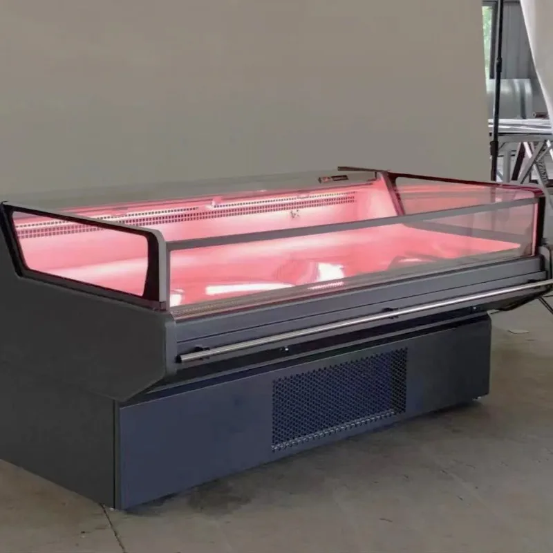 Professional Meat Display Refrigerator Commercial Chiller for Butcher Shop & Supermarket
Professional Meat Display Refrigerator Commercial Chiller for Butcher Shop & Supermarket