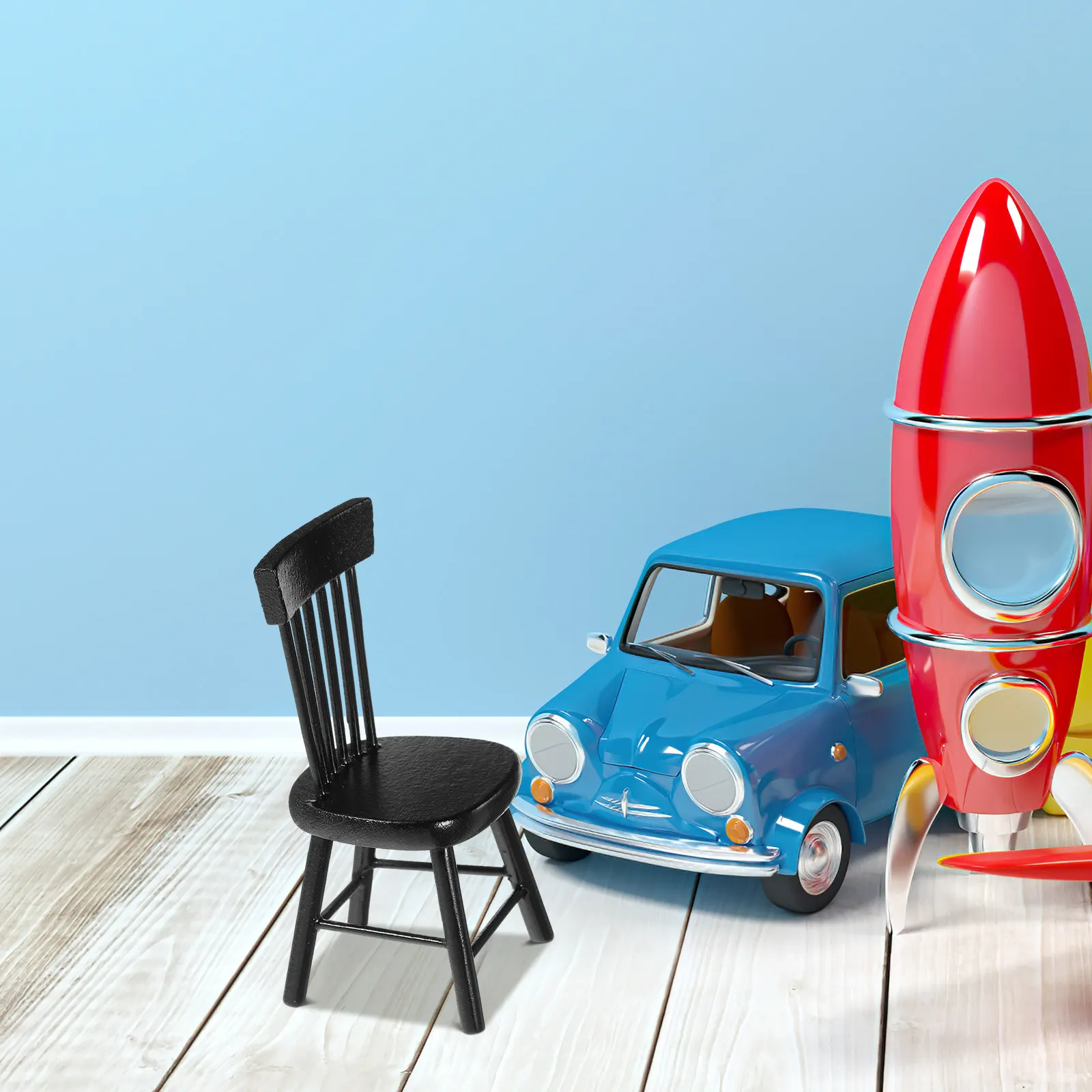 2Pcs Wooden Miniature Chairs Vintage Style for Mini House Landscape Decoration Photography Prop DIY Furniture Adornments
2Pcs Wooden Miniature Chairs Vintage Style for Mini House Landscape Decoration Photography Prop DIY Furniture Adornments