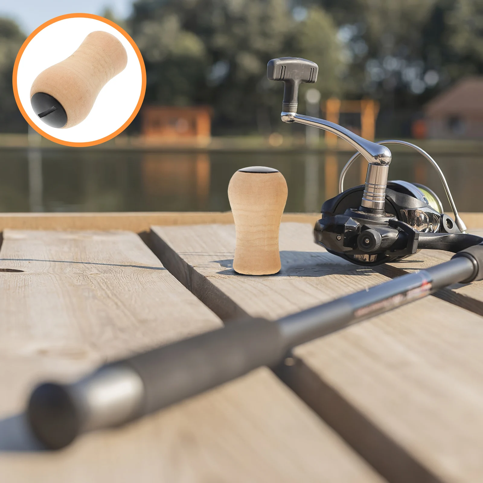1pc Fishing Reel Handle Knob Black Aluminum Alloy Cork Softwood Lightweight Upgrade for Baitcasting Reels Spinning Fishing Gear
1pc Fishing Reel Handle Knob Black Aluminum Alloy Cork Softwood Lightweight Upgrade for Baitcasting Reels Spinning Fishing Gear