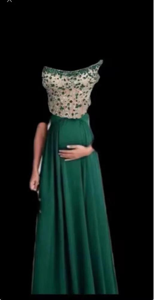 Customized Green Chiffon Skirt Beaded Neckline Crystals Evening Dresses Sheer Neck
Customized Green Chiffon Skirt Beaded Neckline Crystals Evening Dresses Sheer Neck