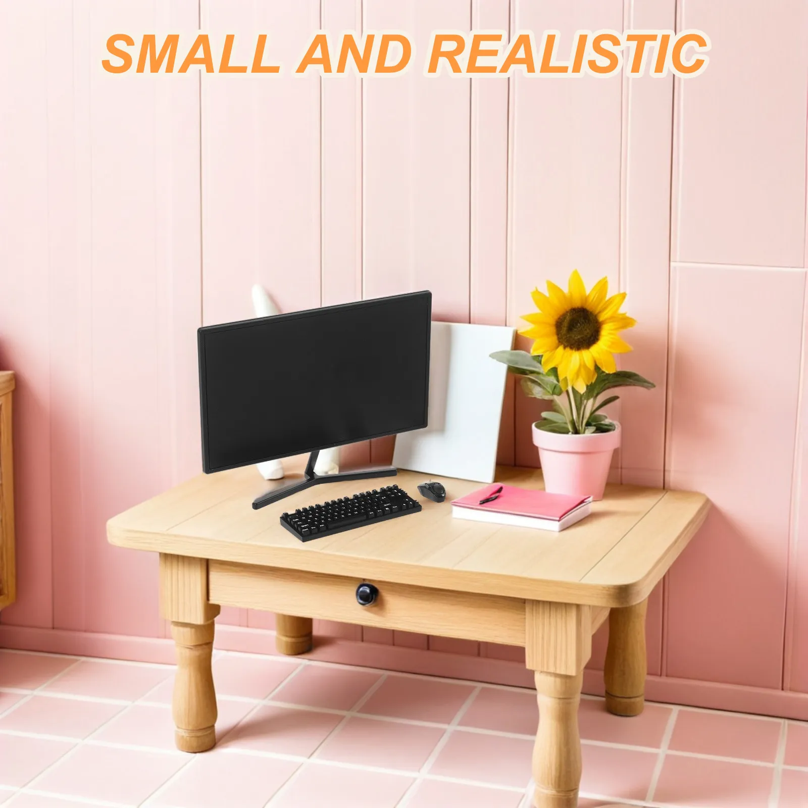 1Set Miniature Computer Set Realistic Detailing for Dollhouse Office Furniture Decor Kids Pretend Play Keyboard Mouse
1Set Miniature Computer Set Realistic Detailing for Dollhouse Office Furniture Decor Kids Pretend Play Keyboard Mouse