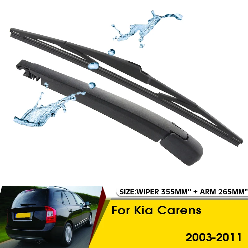 Car Wiper Blade For Kia Carens 2003-2011 Rear Back Windshield Windscreen Rear Wiper 355mm+Arm 265mm Car Accessories
Car Wiper Blade For Kia Carens 2003-2011 Rear Back Windshield Windscreen Rear Wiper 355mm+Arm 265mm Car Accessories