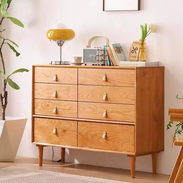 Cherry wood eight bucket bedroom storage pure solid wood bucket Japanese log storage simple drawer cabinet
Cherry wood eight bucket bedroom storage pure solid wood bucket Japanese log storage simple drawer cabinet