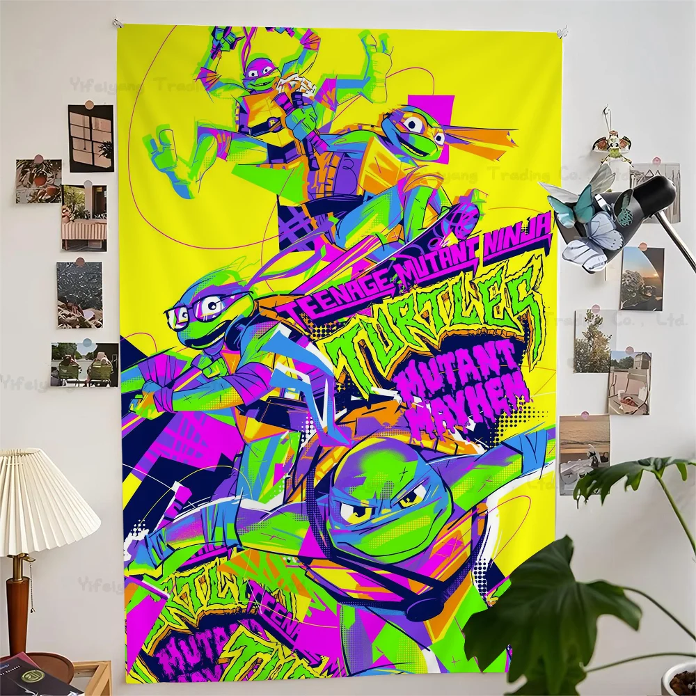 Teenage Mutant Ninja Turtles Anime Tapestry Hanging Tarot Hippie Wall Rugs Dorm Wall Hanging Sheets
Teenage Mutant Ninja Turtles Anime Tapestry Hanging Tarot Hippie Wall Rugs Dorm Wall Hanging Sheets