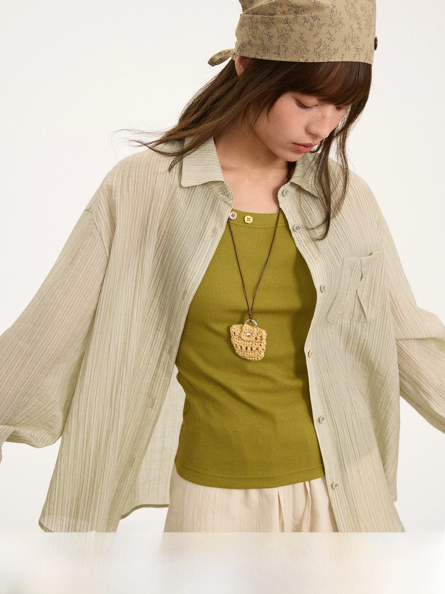 Comfortable Sun Protection Loose Silk Cotton Blend Physical Sunscreen Shirt Jacket Summer Vintage Style Women's Casual Top
Comfortable Sun Protection Loose Silk Cotton Blend Physical Sunscreen Shirt Jacket Summer Vintage Style Women's Casual Top