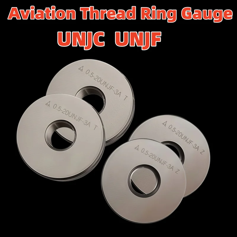 1SET(1*GO+1*NOGO) Accuracy 3A UNJF UNJC Aviation Thread Ring Gauge 6-32 8-32 3/4 5/16 10-24 3/8 9/16 7/16
1SET(1*GO+1*NOGO) Accuracy 3A UNJF UNJC Aviation Thread Ring Gauge 6-32 8-32 3/4 5/16 10-24 3/8 9/16 7/16