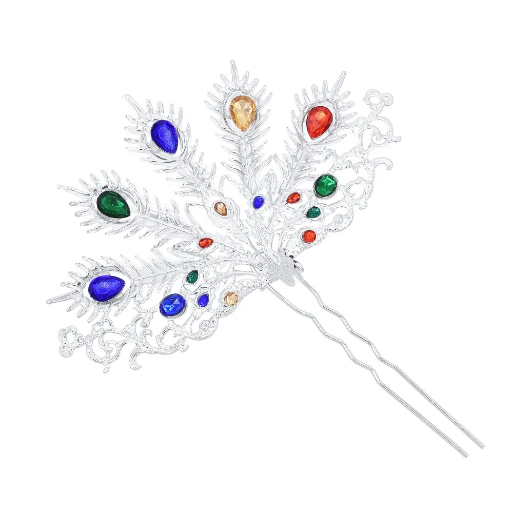 Gold Thai Metal Leaves Hairpin Colorful Rhinestone Silver U-shaped Hair Fork Yunnan Dai Style Headdress Thai Hair Sticks Wedding
Gold Thai Metal Leaves Hairpin Colorful Rhinestone Silver U-shaped Hair Fork Yunnan Dai Style Headdress Thai Hair Sticks Wedding