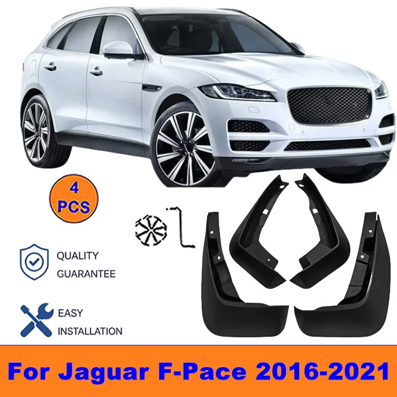 4Pcs Mud Flaps For Jaguar F-Pace 2016-2021 - Splash Guards Front&Rear Wheel Fender Mudguards Car Exterior Protection Accessories
4Pcs Mud Flaps For Jaguar F-Pace 2016-2021 - Splash Guards Front&Rear Wheel Fender Mudguards Car Exterior Protection Accessories