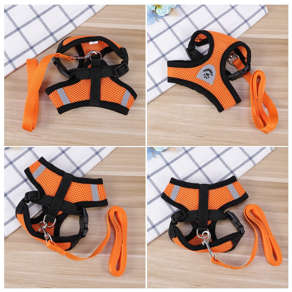 Harness Leash Vest for Small Medium Dogs Breathable Chest Pet Harnesses Back Chest Strap Pet Supplies
Harness Leash Vest for Small Medium Dogs Breathable Chest Pet Harnesses Back Chest Strap Pet Supplies