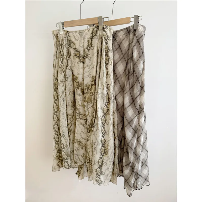 Spring 2025 Plaid Skirt Asymmetrical Holiday Sle f-length Skirt Merlot Color Series Women's Premium Faion
Spring 2025 Plaid Skirt Asymmetrical Holiday Sle f-length Skirt Merlot Color Series Women's Premium Faion