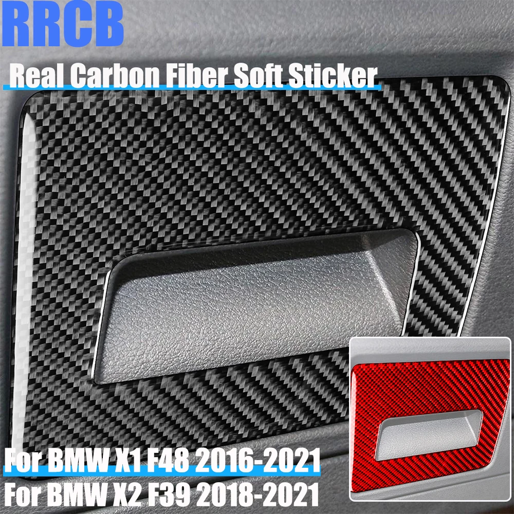 Real Carbon Fiber Car Accessories Driver Storage Decorative Trim Cover Soft Sticker For BMW X1 F48 2016-2021 X2 F39 2018-2021
Real Carbon Fiber Car Accessories Driver Storage Decorative Trim Cover Soft Sticker For BMW X1 F48 2016-2021 X2 F39 2018-2021