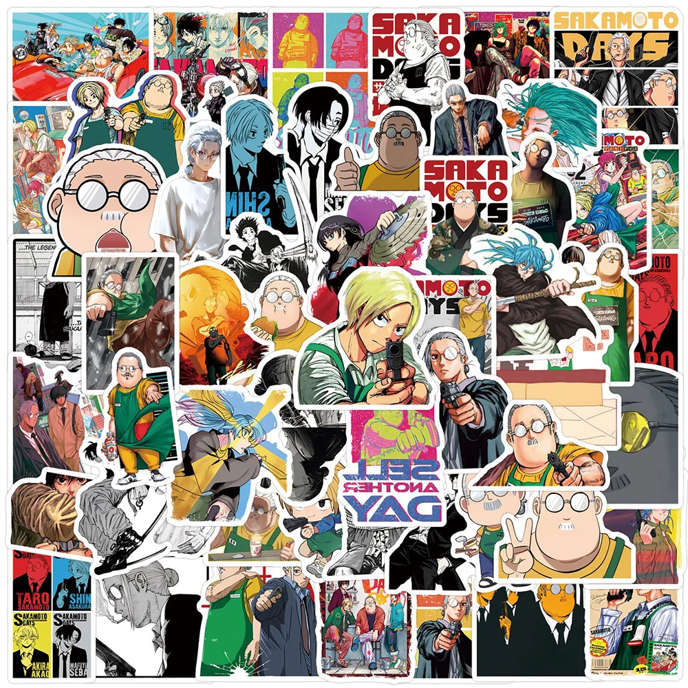 10/30/55pcs Cool Nagumo Yoichi Anime Stickers Sakamoto Days Taro Sakamoto Shin Asakura Lu Shaotang Osaragi Shishiba Sticker Toys
10/30/55pcs Cool Nagumo Yoichi Anime Stickers Sakamoto Days Taro Sakamoto Shin Asakura Lu Shaotang Osaragi Shishiba Sticker Toys
