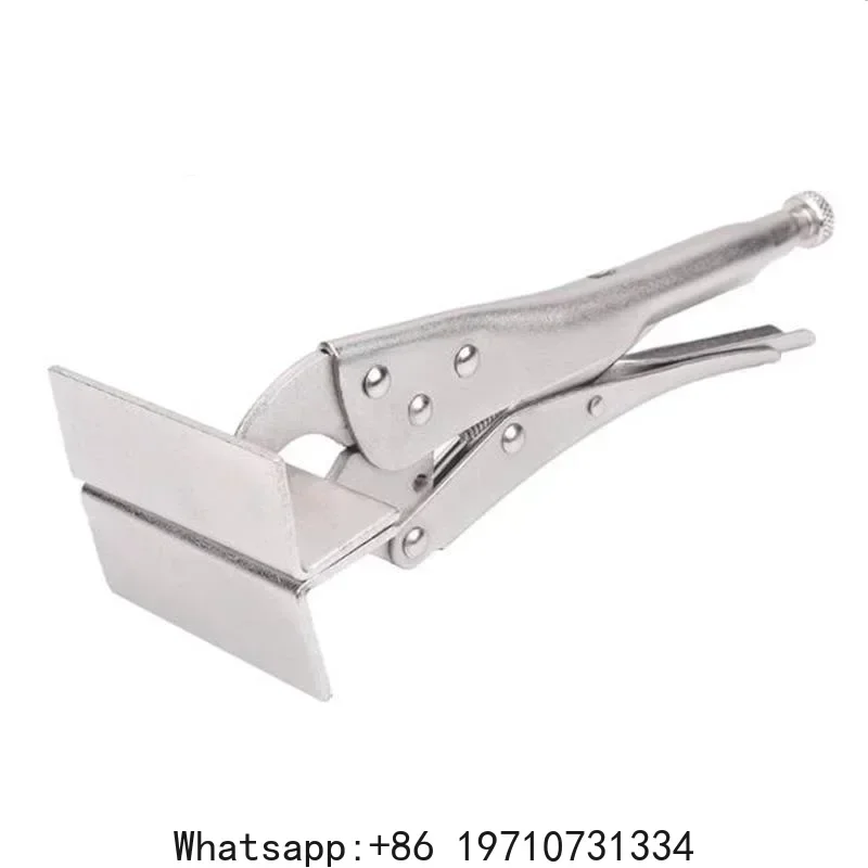 90 degrees Angle Folding Pliers Flat Folding Counterattack welding Pliers Sheet metal work clamp Pliers Hand Tools
90 degrees Angle Folding Pliers Flat Folding Counterattack welding Pliers Sheet metal work clamp Pliers Hand Tools