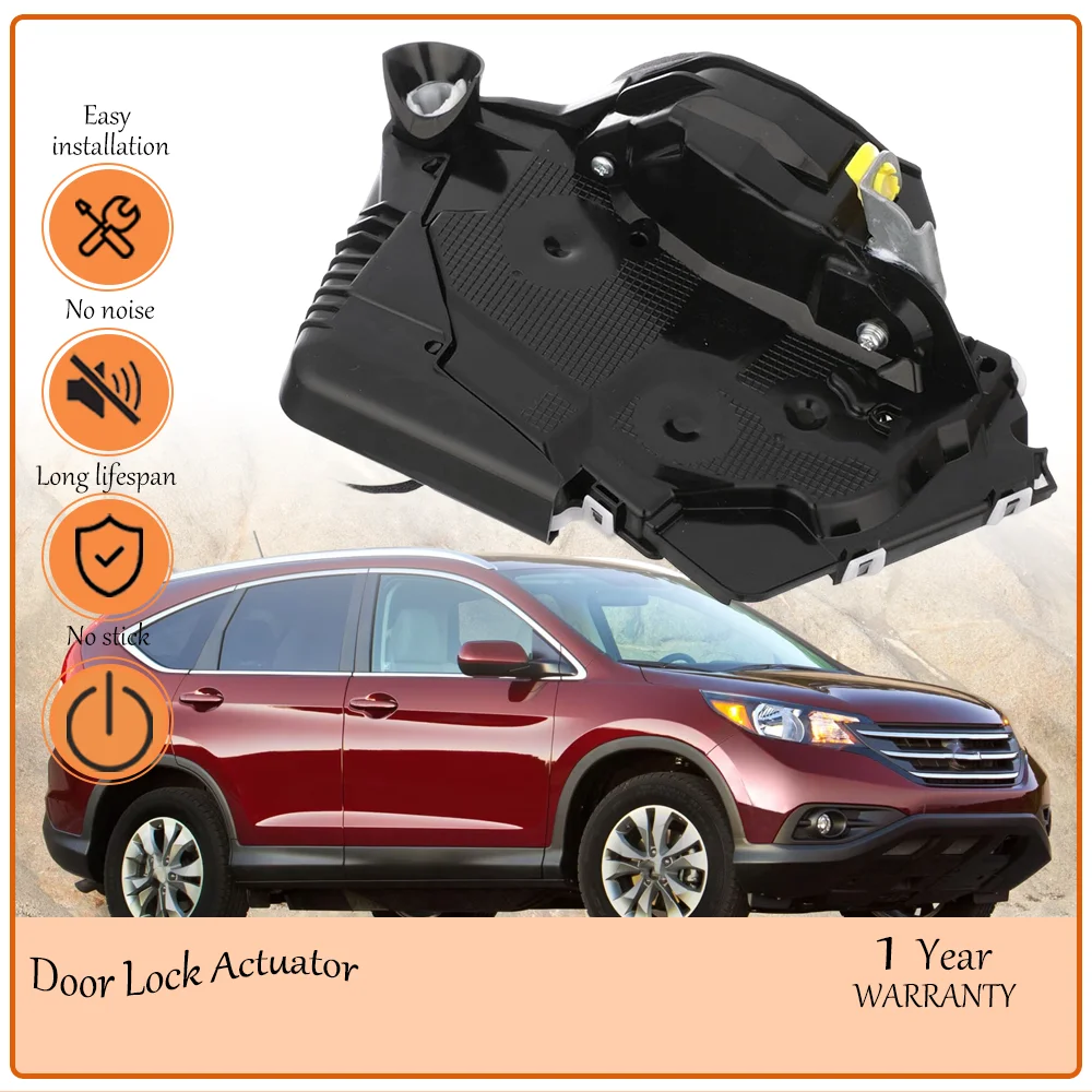 8-Pin Front Left Power Door Lock & Latch Actuator Compatible With Honda CR-V 2013-2016 Fit 2015-2017 Replace oem 72150-T0A-A31
8-Pin Front Left Power Door Lock & Latch Actuator Compatible With Honda CR-V 2013-2016 Fit 2015-2017 Replace oem 72150-T0A-A31