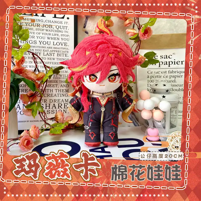 Game Genshin Impact Pyro Archon Mavuika Plush Doll Plushies Anime Stuffed Toy Figure Puppet Toys With Clothes Birthday Gift 20cm
Game Genshin Impact Pyro Archon Mavuika Plush Doll Plushies Anime Stuffed Toy Figure Puppet Toys With Clothes Birthday Gift 20cm