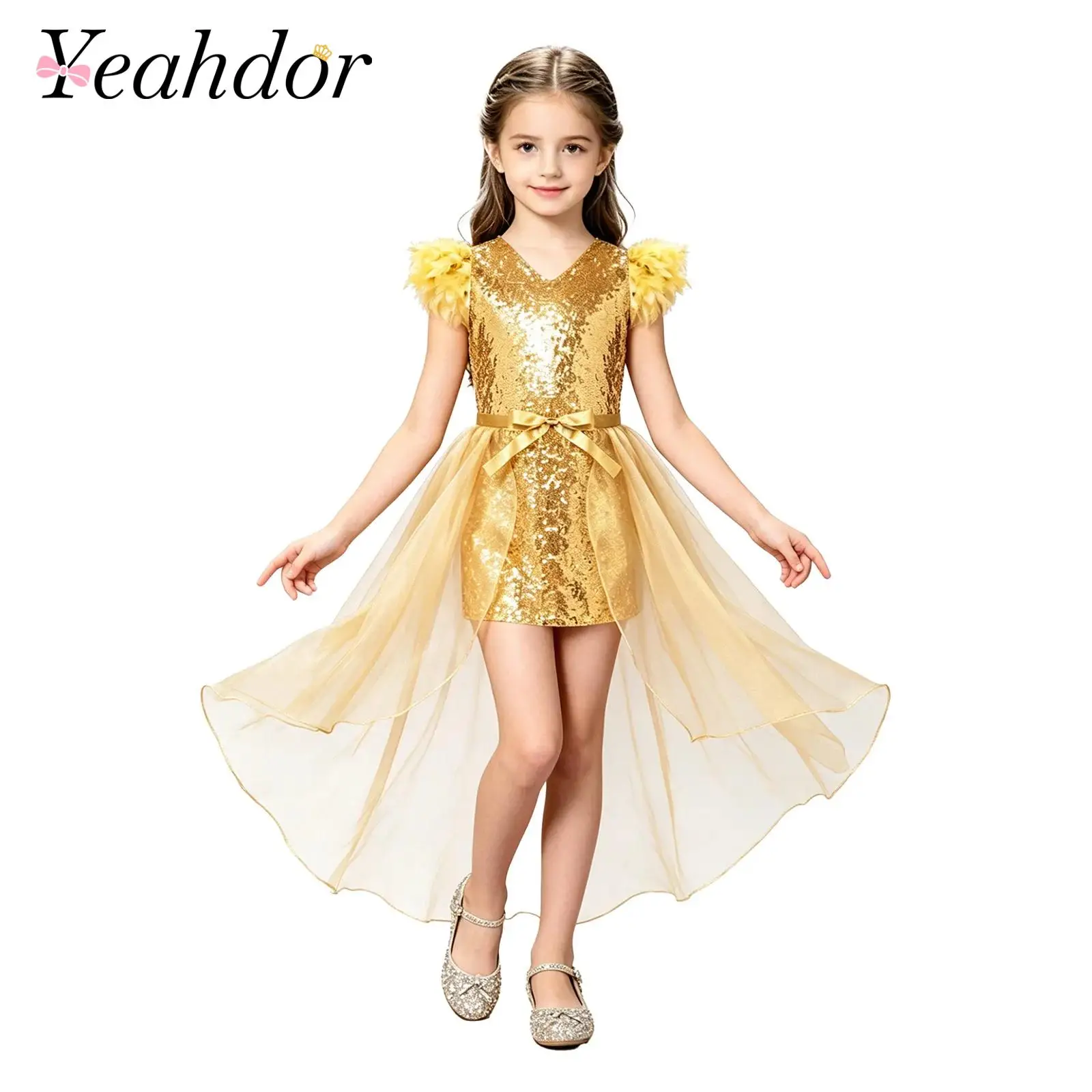 Summer Kids Sequins Dance Dresses Princess Ball Gowns Birthday Dancing Formal Communion Wedding Party Flower Girl Dress
Summer Kids Sequins Dance Dresses Princess Ball Gowns Birthday Dancing Formal Communion Wedding Party Flower Girl Dress
