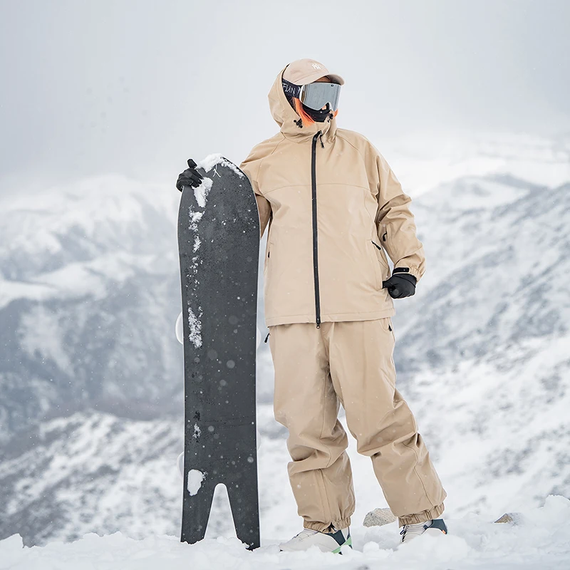 New Couple's Solid Color Snowboard Ski Suit Set Men's Outdoor Waterproof Windproof Women's Winter Warm Breathable Snow Clothes
New Couple's Solid Color Snowboard Ski Suit Set Men's Outdoor Waterproof Windproof Women's Winter Warm Breathable Snow Clothes