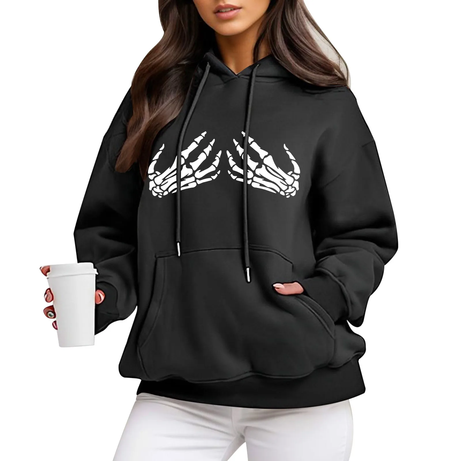 Womens Sweatshirts Fleece Long Sleeve Hoodies Pullover Fall Clothes With Pocket Korean Style Kpop Hoodies For Women
Womens Sweatshirts Fleece Long Sleeve Hoodies Pullover Fall Clothes With Pocket Korean Style Kpop Hoodies For Women