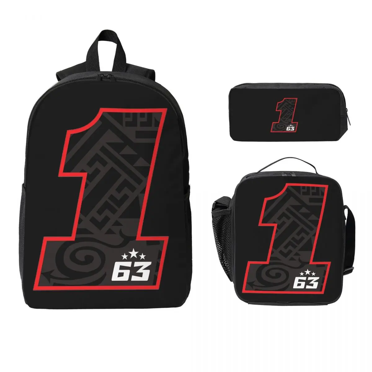 Pecco Bagnaia 63 Backpack Student Boys Girls BookBag School Bag Laptop Shoulder Bags 3ps Insulated Lunch Bag Pencil Case
Pecco Bagnaia 63 Backpack Student Boys Girls BookBag School Bag Laptop Shoulder Bags 3ps Insulated Lunch Bag Pencil Case