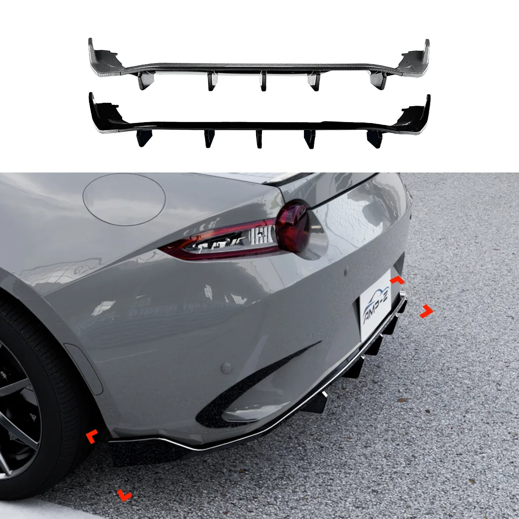 Multi Fin Rear Air Diffuser Lip Spoiler Fit Mazda MX-5 Miata ND 2016+ Gloss Black Carbon Fiber Race Sport Roadster Parts
Multi Fin Rear Air Diffuser Lip Spoiler Fit Mazda MX-5 Miata ND 2016+ Gloss Black Carbon Fiber Race Sport Roadster Parts