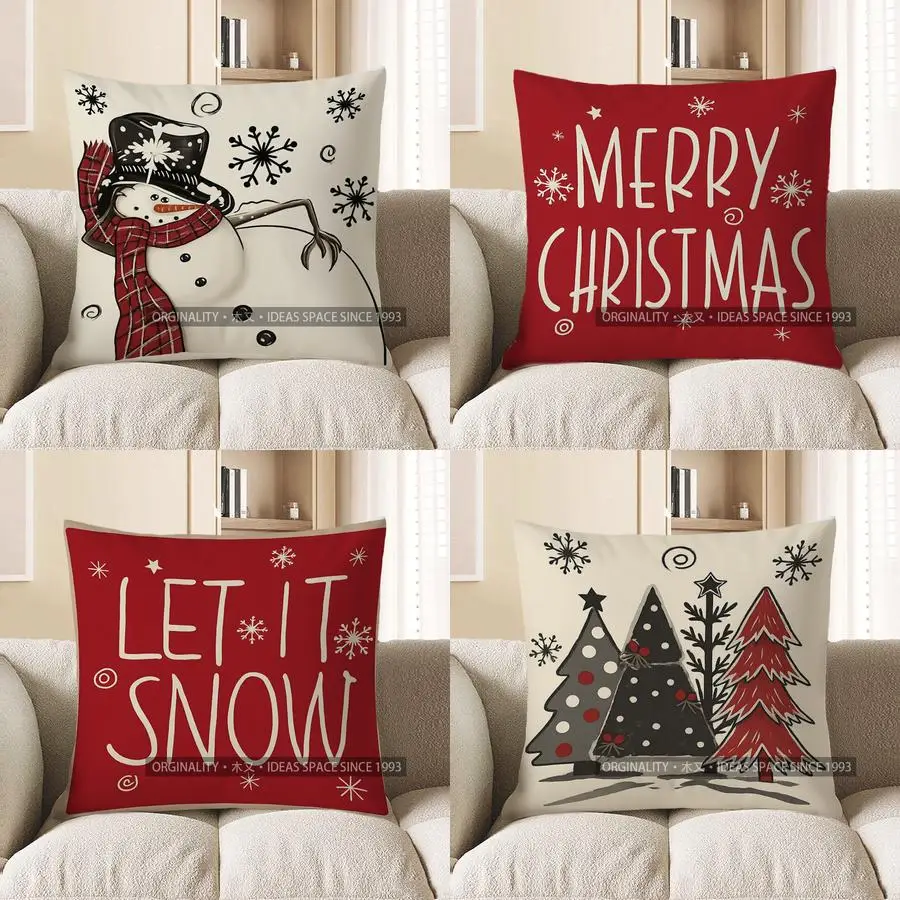 Домашний декор Снеговик с шапкой и шарфом Зимний декор Подушка с узором Чехол для подушки Подходит для дивана Спальня Автомобильная наволочка
Домашний декор Снеговик с шапкой и шарфом Зимний декор Подушка с узором Чехол для подушки Подходит для дивана Спальня Автомобильная наволочка
