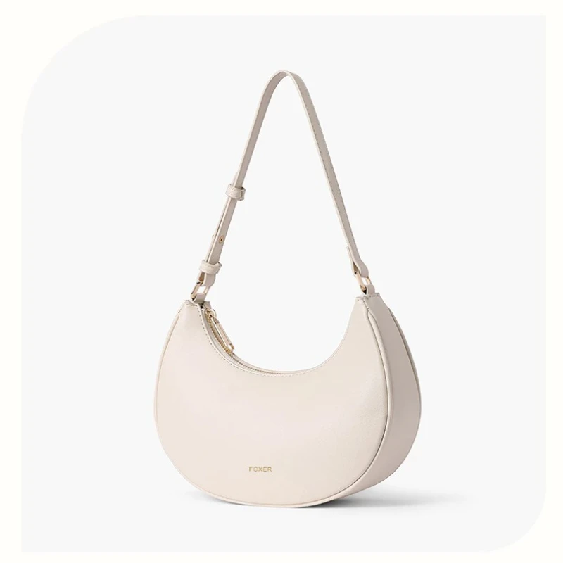 Women's Soft Leather Underarm Bag Trendy Shoulder Top Handle Crescent Purse Minimalist Daily Handbag with Designer Touch
Women's Soft Leather Underarm Bag Trendy Shoulder Top Handle Crescent Purse Minimalist Daily Handbag with Designer Touch