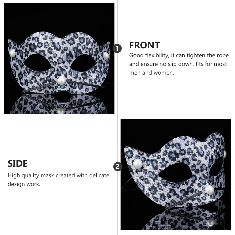 4Pcs Pvc Leopard Masks Exquisite Party Supplies Halloween Decoration Cosplay Accessory Beauty Makeup Toys
4Pcs Pvc Leopard Masks Exquisite Party Supplies Halloween Decoration Cosplay Accessory Beauty Makeup Toys