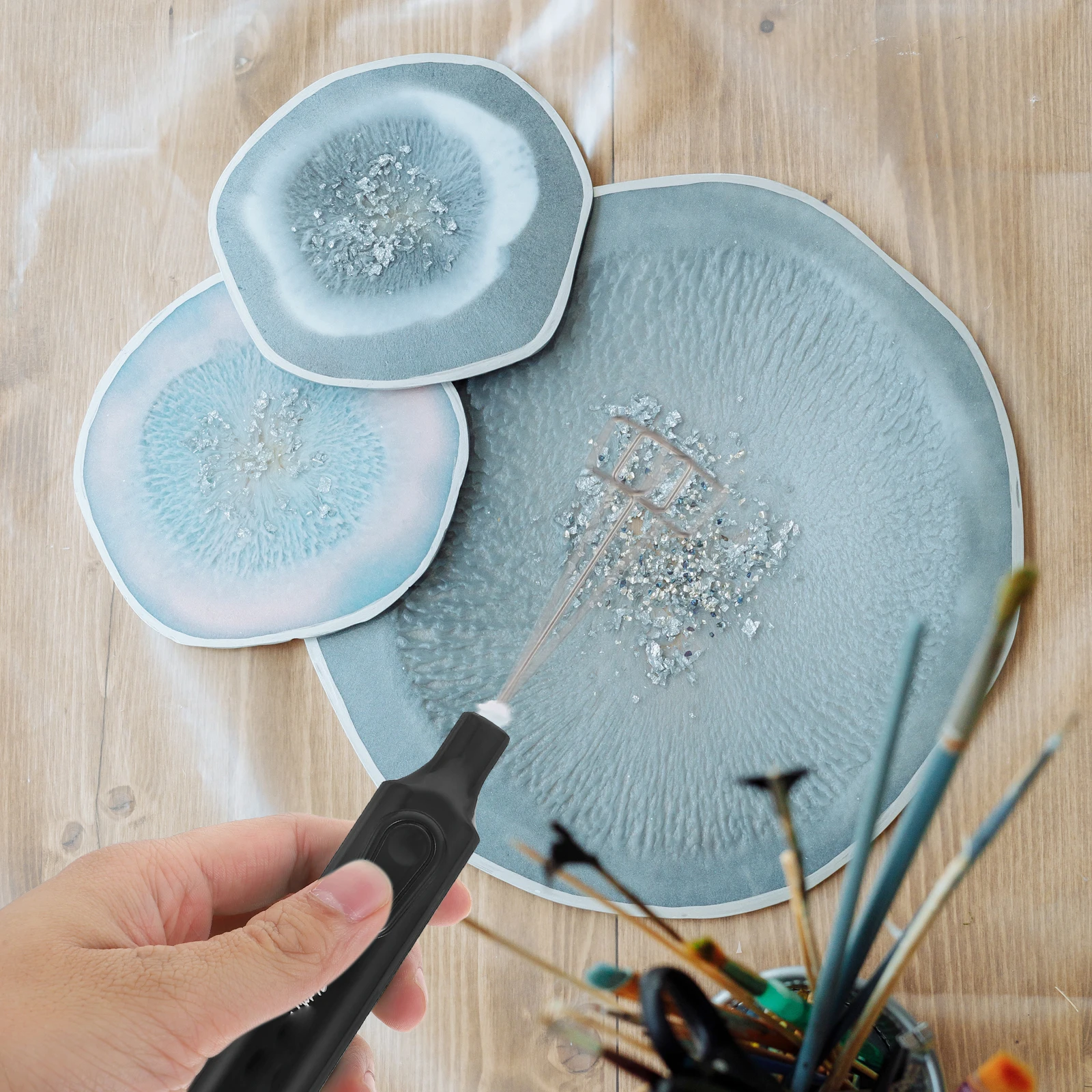 Electric Pigment Mixer Watercolor Tools Stirrer Manual Handheld Portable Paint Tool Quick Mixing Low Noise Space Saving
Electric Pigment Mixer Watercolor Tools Stirrer Manual Handheld Portable Paint Tool Quick Mixing Low Noise Space Saving