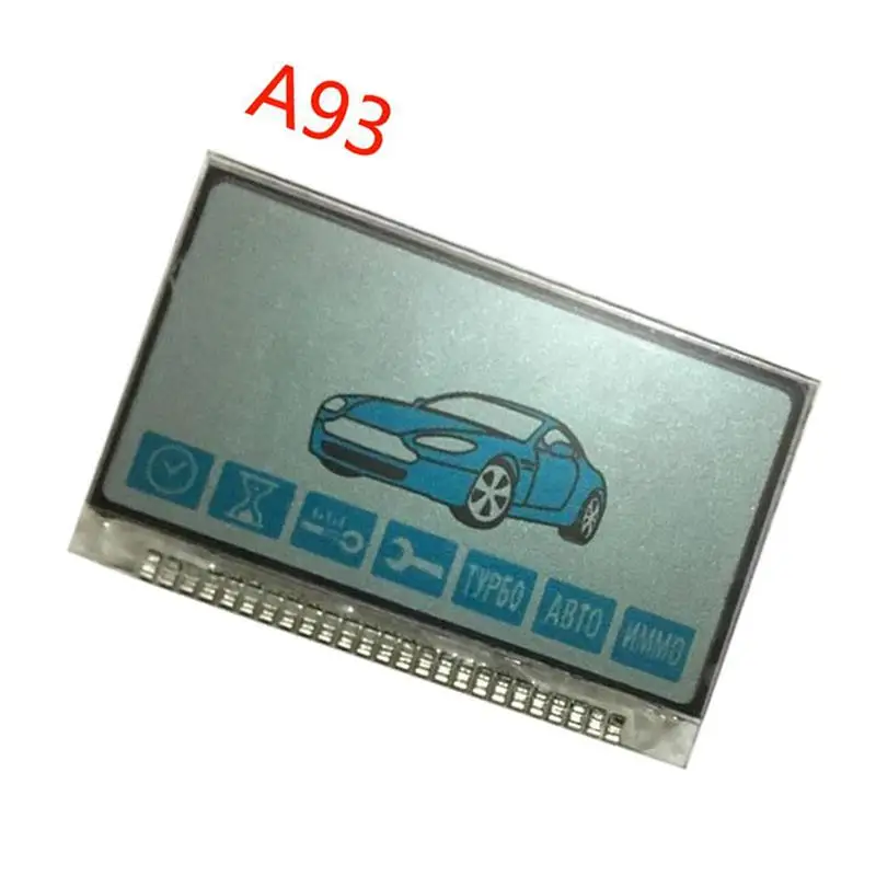 2 PCS/lot Russian Horizontal A93 LCD Display with Metal feet for 2PCS/lot two way Car Alarm StarLine A93 A63 LCD Remote control
2 PCS/lot Russian Horizontal A93 LCD Display with Metal feet for 2PCS/lot two way Car Alarm StarLine A93 A63 LCD Remote control